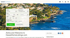 Desktop Screenshot of hawaiihomelistings.com